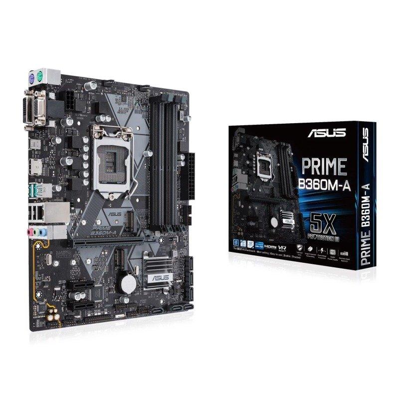 Asus PRIME B360M-A Micro ATX LGA1151 Motherboard (PRIME B360M-A