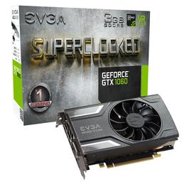 EVGA SC GAMING GeForce GTX 1060 3GB 3 GB Video Card (03G-P4-6162
