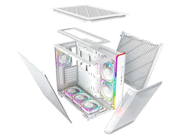 Montech KING 95 PRO ATX Mid Tower Case (KING 95 PRO (White