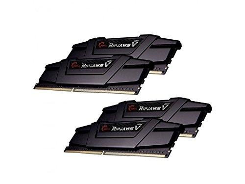 G.Skill F4-3200C16Q-32GVKB (DDR4-3200 CL16 8GB×4) w17b8b5 G.Skill Ripjaws V 32 GB (4 x 8 GB) DDR4-3200 CL16 Memory (F4