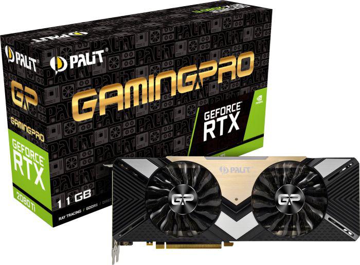 Palit GamingPro GeForce RTX 2080 Ti 11 GB Video Card (NE6208TT20LC