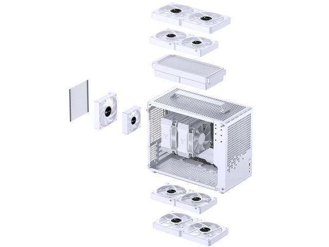 Jonsbo Jonsplus Z20 MicroATX Desktop Case (Z20 White) - PCPartPicker