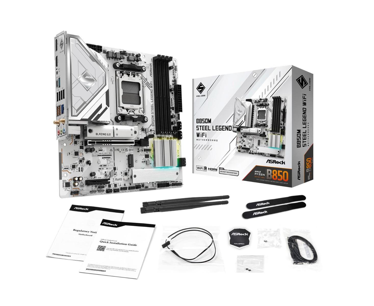 ASRock B550 Steel Legend Wifi付 ASRock > B550 Steel Legend