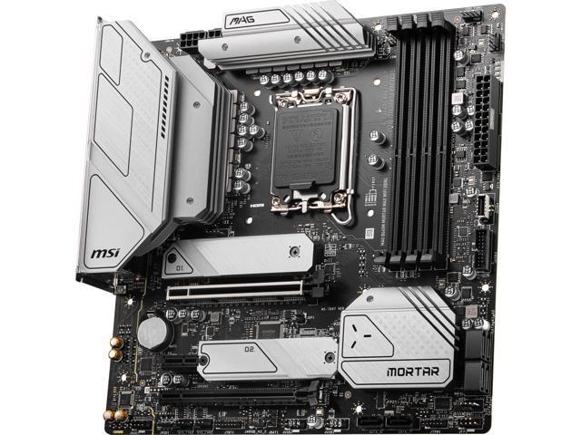 MSI MAG B660M MORTAR MAX WIFI DDR4 Micro ATX LGA1700 Motherboard