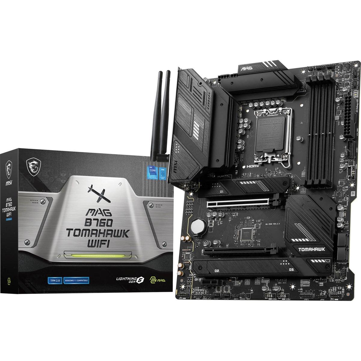 MSI MAG B760 TOMAHAWK WIFI ATX LGA1700 Motherboard (MAG B760