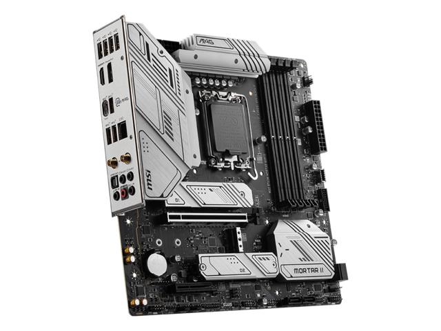 MSI MAG B760M MORTAR WIFI II Micro ATX LGA1700 Motherboard (MAG