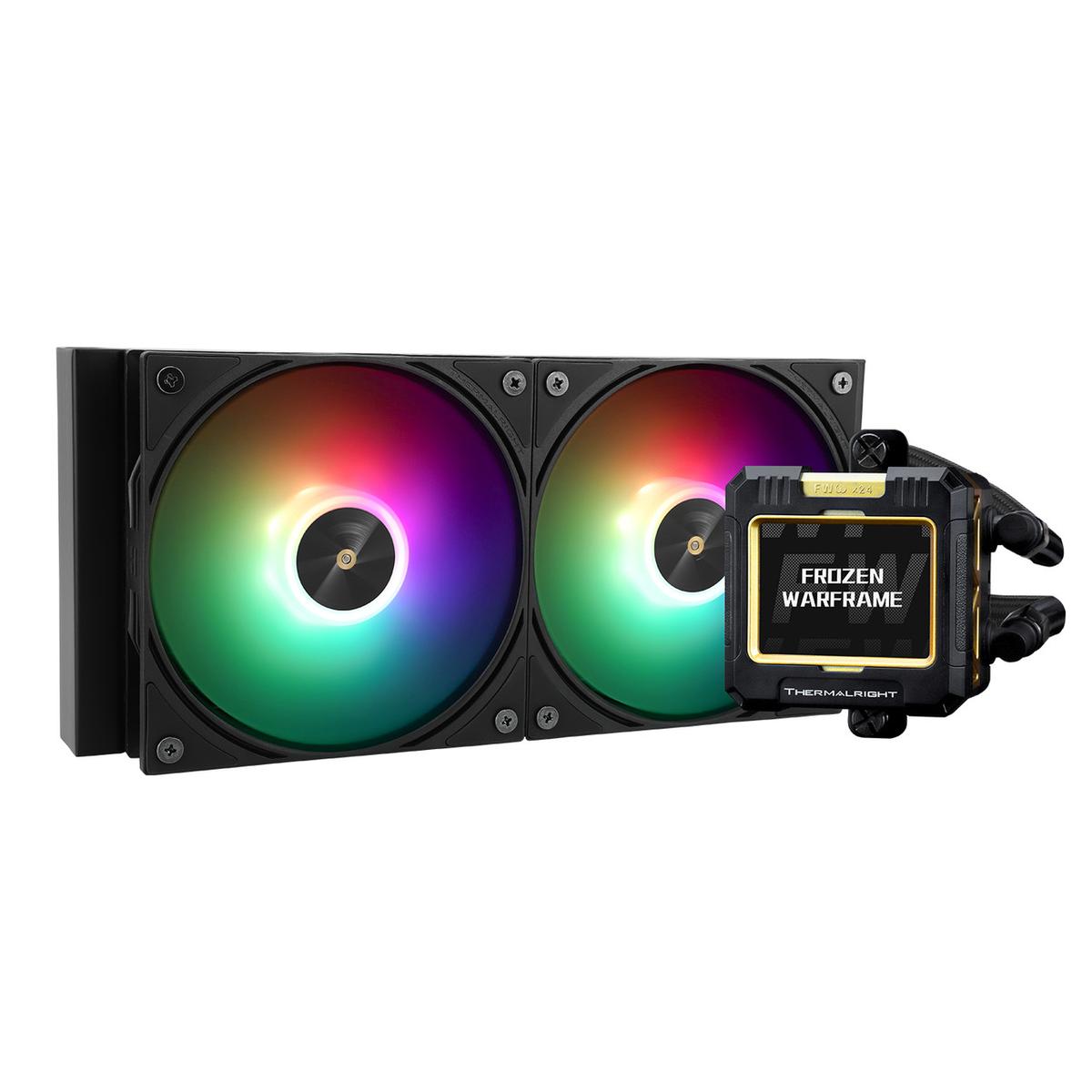 PC用ファン・クーラー Thermalright FROZEN WARFRAME SE Frozen Warframe 360 SE ARGB BLACK – Thermalright