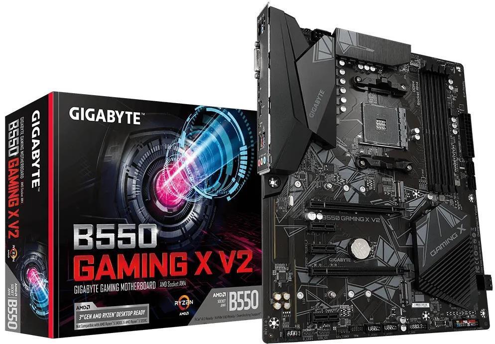 B550 GAMING X V2 cpu＆メモリ＆ヒートシンク付き Gigabyte B550 GAMING X V2 ATX AM4 Motherboard (B550 GAMING X V2