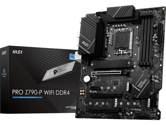 MSI PRO Z790-P WIFI DDR4 ATX LGA1700 Motherboard (PRO Z790-P
