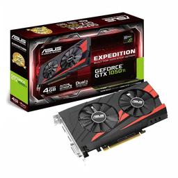 Asus Expedition OC GeForce GTX 1050 Ti 4 GB Video Card (EX