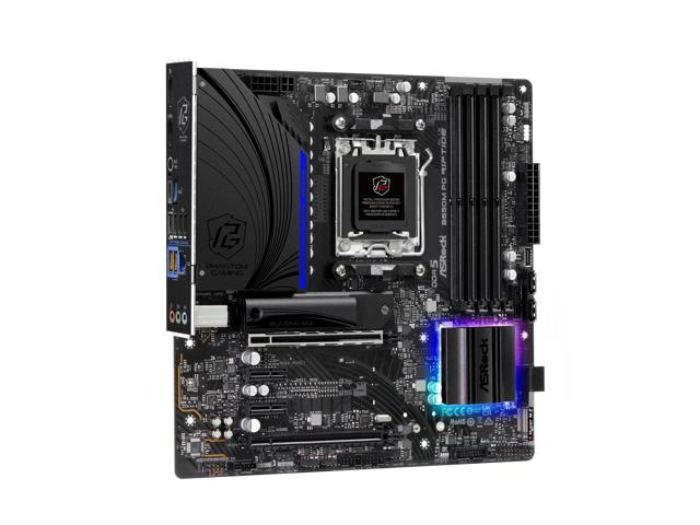 ASRock B650M PG RIPTIDE Micro ATX AM5 Motherboard (B650M PG