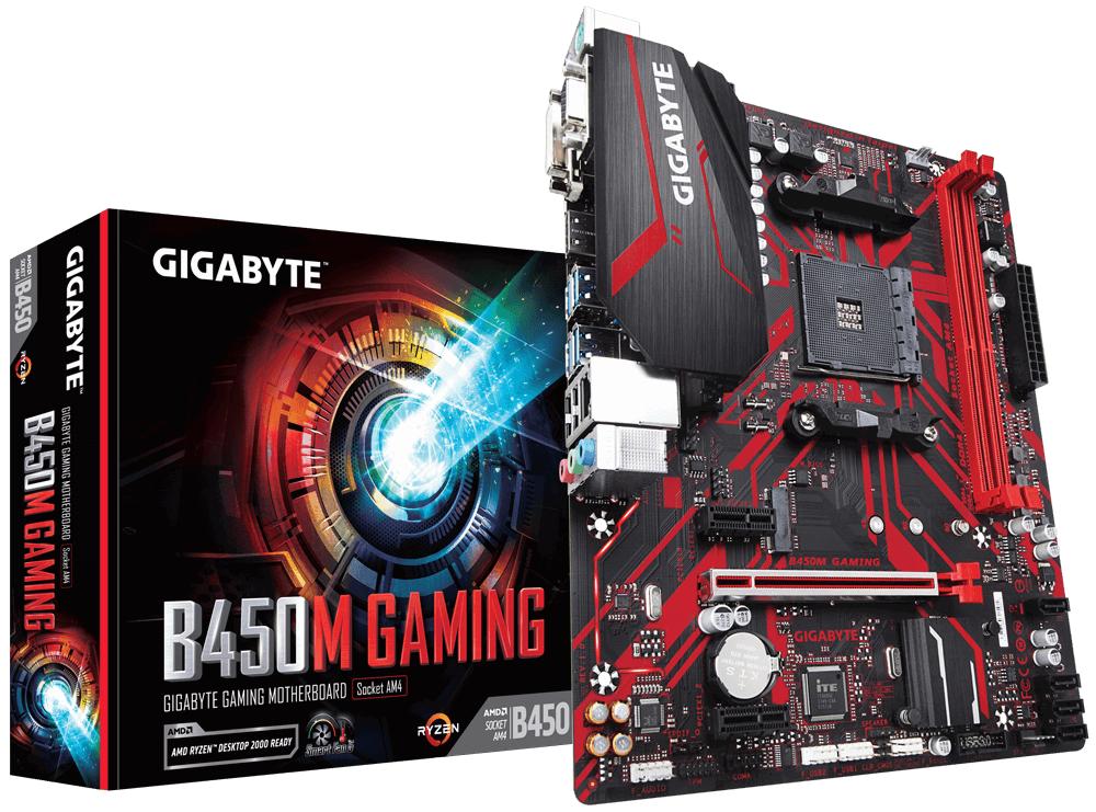 Gigabyte B450M GAMING Micro ATX AM4 Motherboard (B450M GAMING