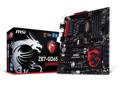MSI Z87-GD65 GAMING 中古 MSI Z87-GD65 Gaming ATX LGA1150 Motherboard (Z87-GD65 Gaming