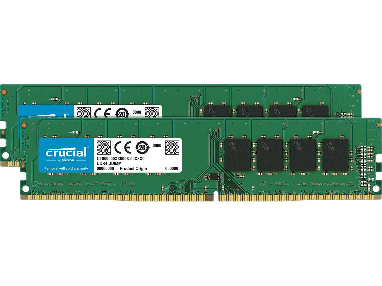 Crucial CT2K16G4DFD8266 32 GB (2 x 16 GB) DDR4-2666 CL19 Memory