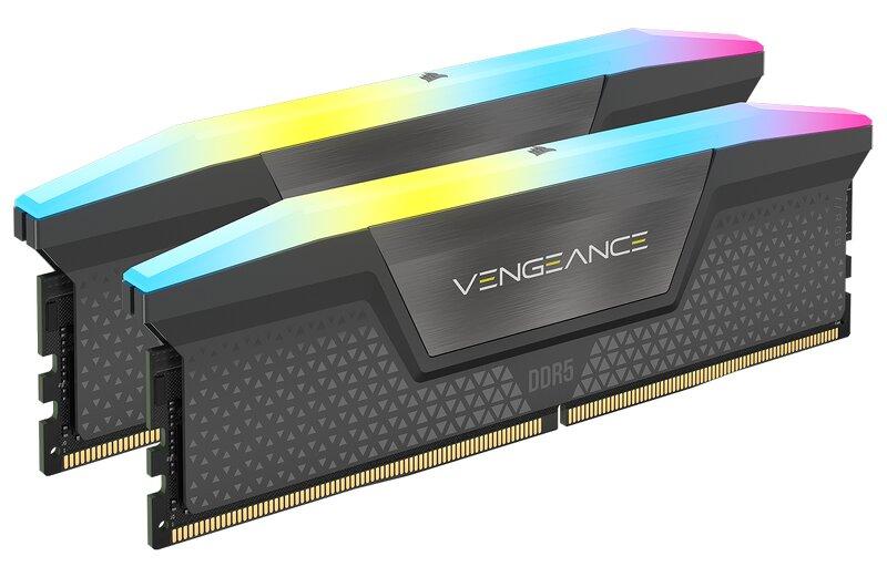 メモリー CMH32GX5M2E6000C36 Corsair Vengeance RGB 32 GB (2 x 16 GB) DDR5-6000 CL36 Memory