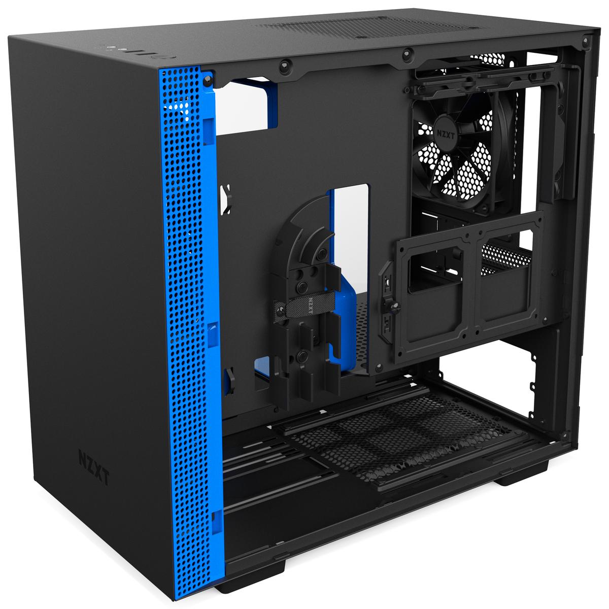 NZXT H200 Mini ITX Tower Case (CA-H200B-BL) - PCPartPicker