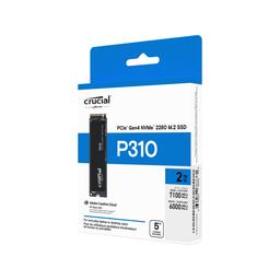 Crucial P310 2 TB M.2-2280 PCIe 4.0 X4 NVME Solid State Drive