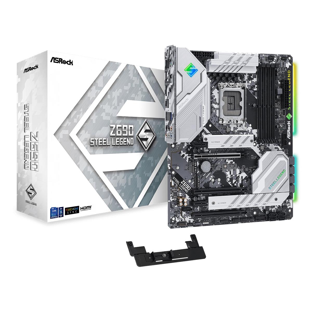 ASRock Z690 Steel Legend ATX LGA1700 Motherboard (Z690 Steel