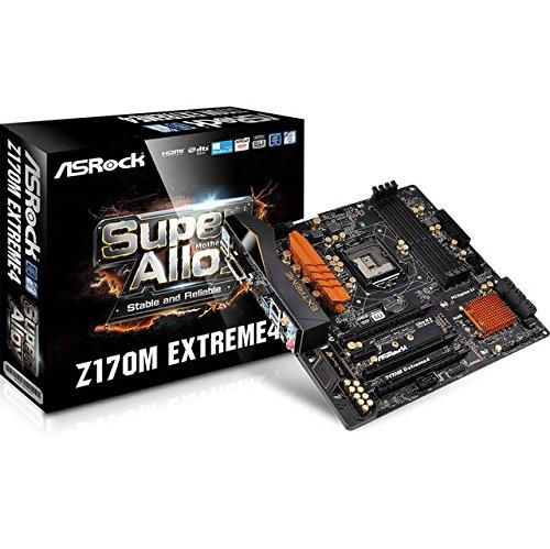 ASRock Z170M Extreme4 Micro ATX LGA1151 Motherboard (Z170M