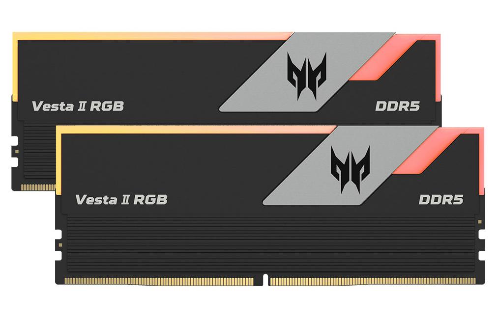 Acer Predator Vesta II RGB 32 GB (2 x 16 GB) DDR5-6000 CL32 Memory