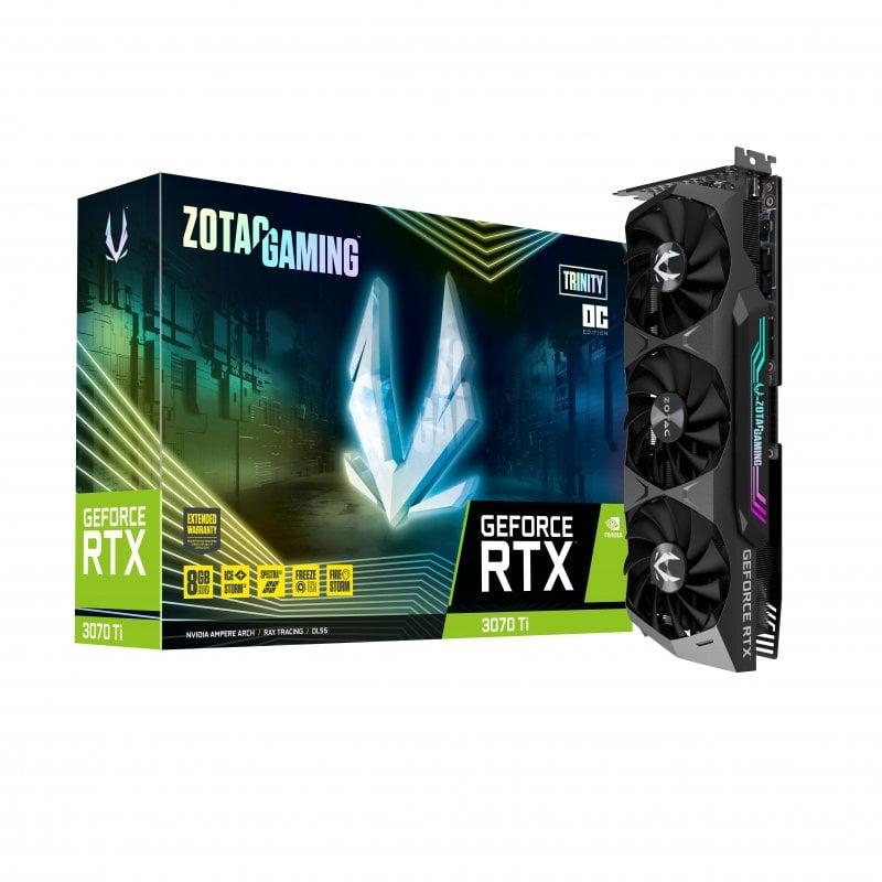 Zotac GAMING Trinity OC GeForce RTX 3070 Ti 8 GB Video Card (ZT