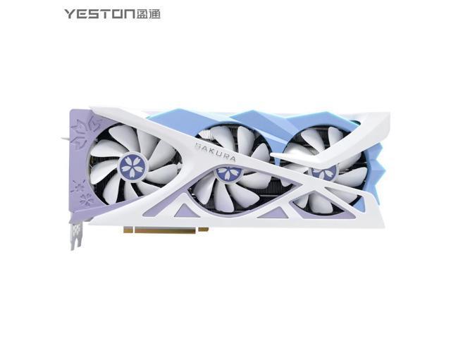 Yeston Sakura GeForce RTX 4070 Ti SUPER 16 GB Video Card