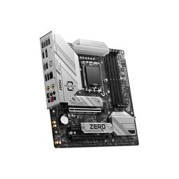MSI B760M PROJECT ZERO Micro ATX LGA1700 Motherboard (B760M