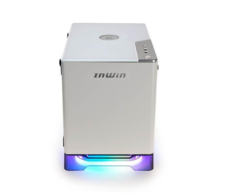 サ*ノ様 CASE INWIN A1 PLUS ホワイト 650w In Win A1 Plus Mini ITX Tower Case w/650 W Power Supply (A1