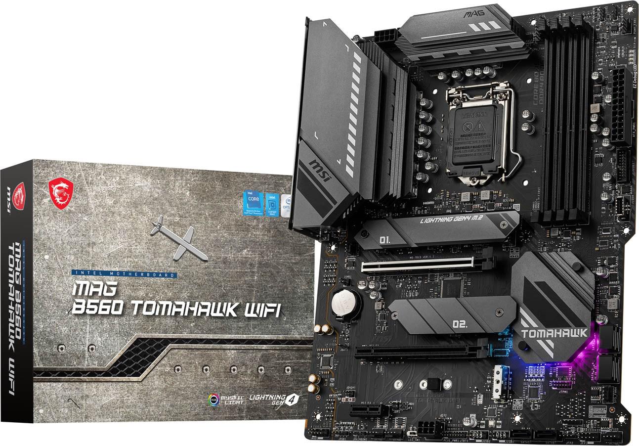 MSI MAG B560 TOMAHAWK WIFI ATX LGA1200 Motherboard (MAG B560