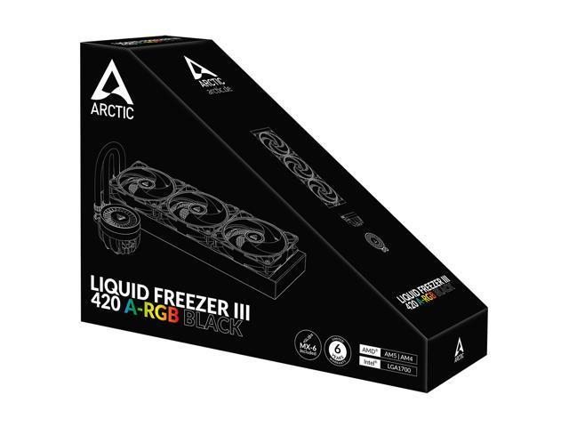【中古】ARCTIC Liquid Freezer III 420 A-RGB f7d947f7c4bfb0b870c6181b3beb8d