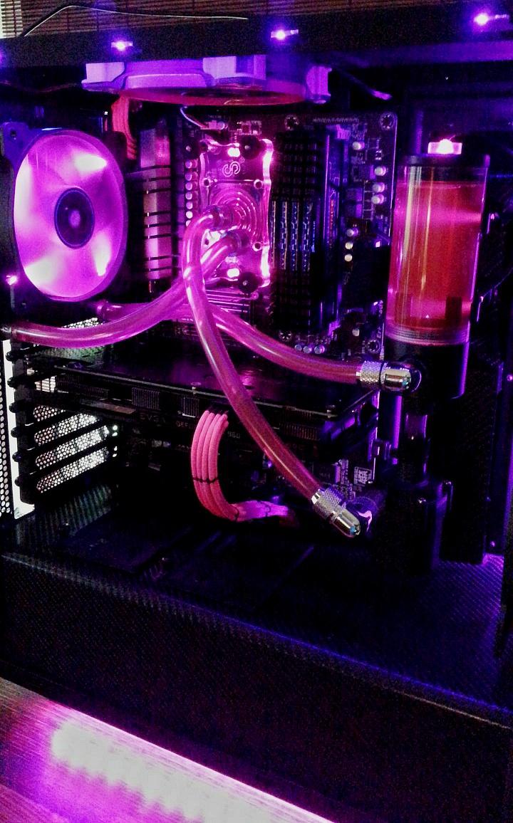 pink theme nzxt s340 by jeffreymays44 