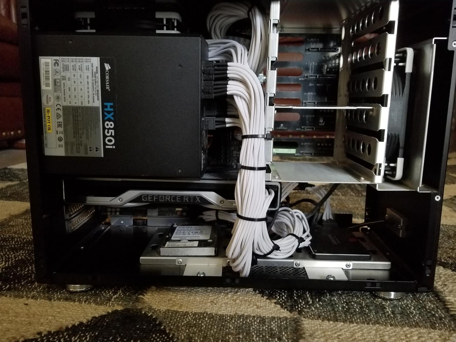 Heart Of Sf S Completed Build Geforce Rtx 80 Ti 11 Gb Founders Edition Pc M25 Microatx Mini Tower Pcpartpicker