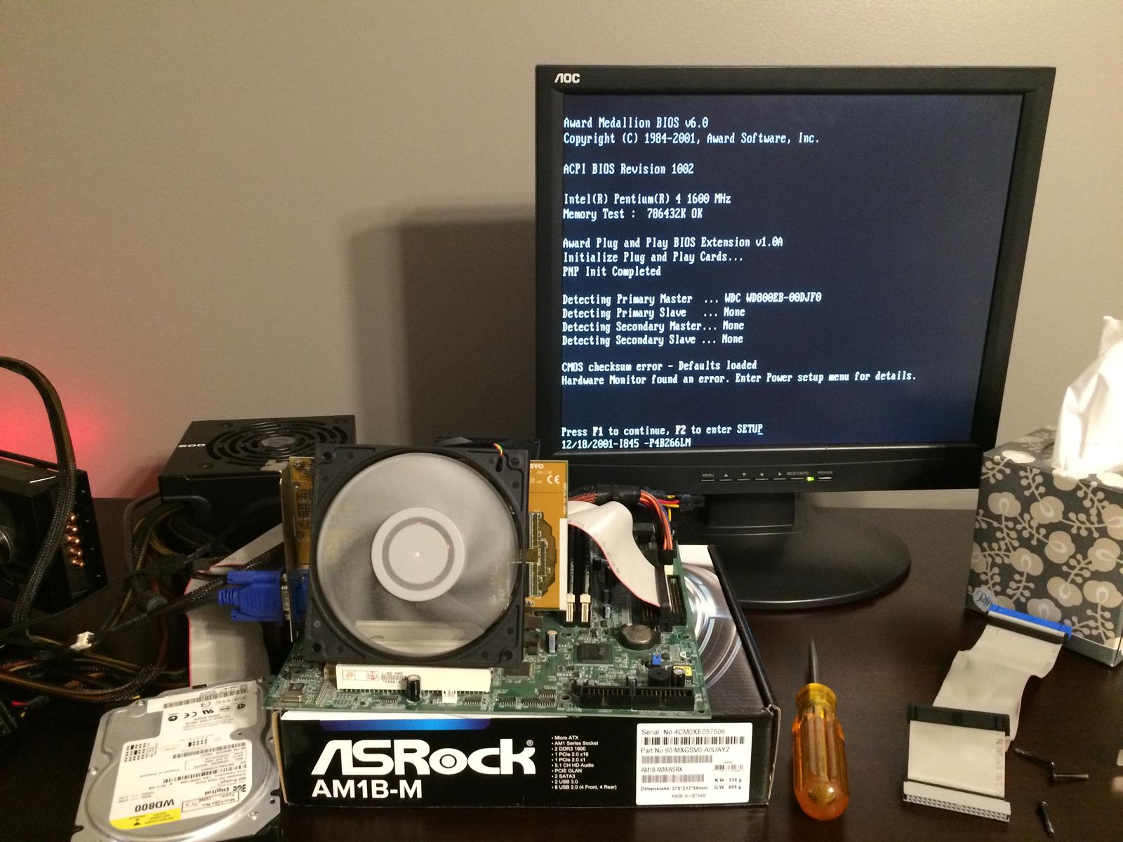 Hardware Monitor Found An Error Enter Power