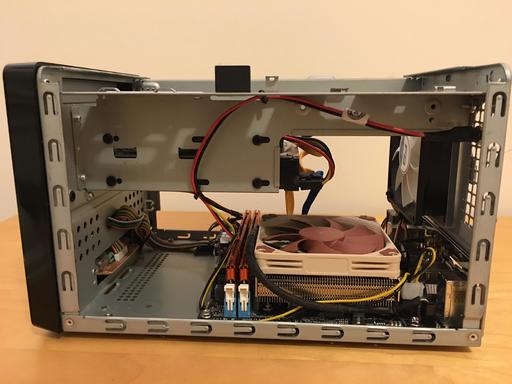 Reviving Shuttle K45 into a new mini itx build by tuxmf1