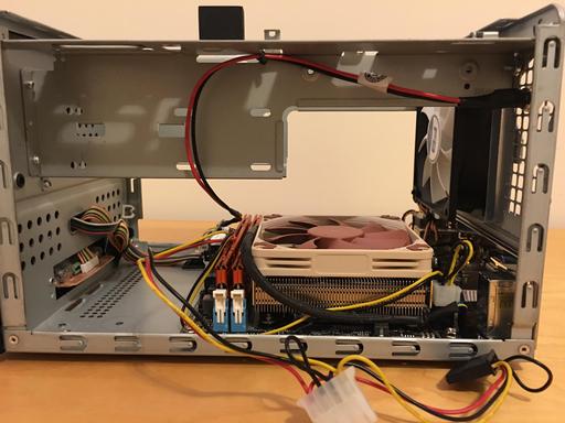 Reviving Shuttle K45 into a new mini itx build by tuxmf1