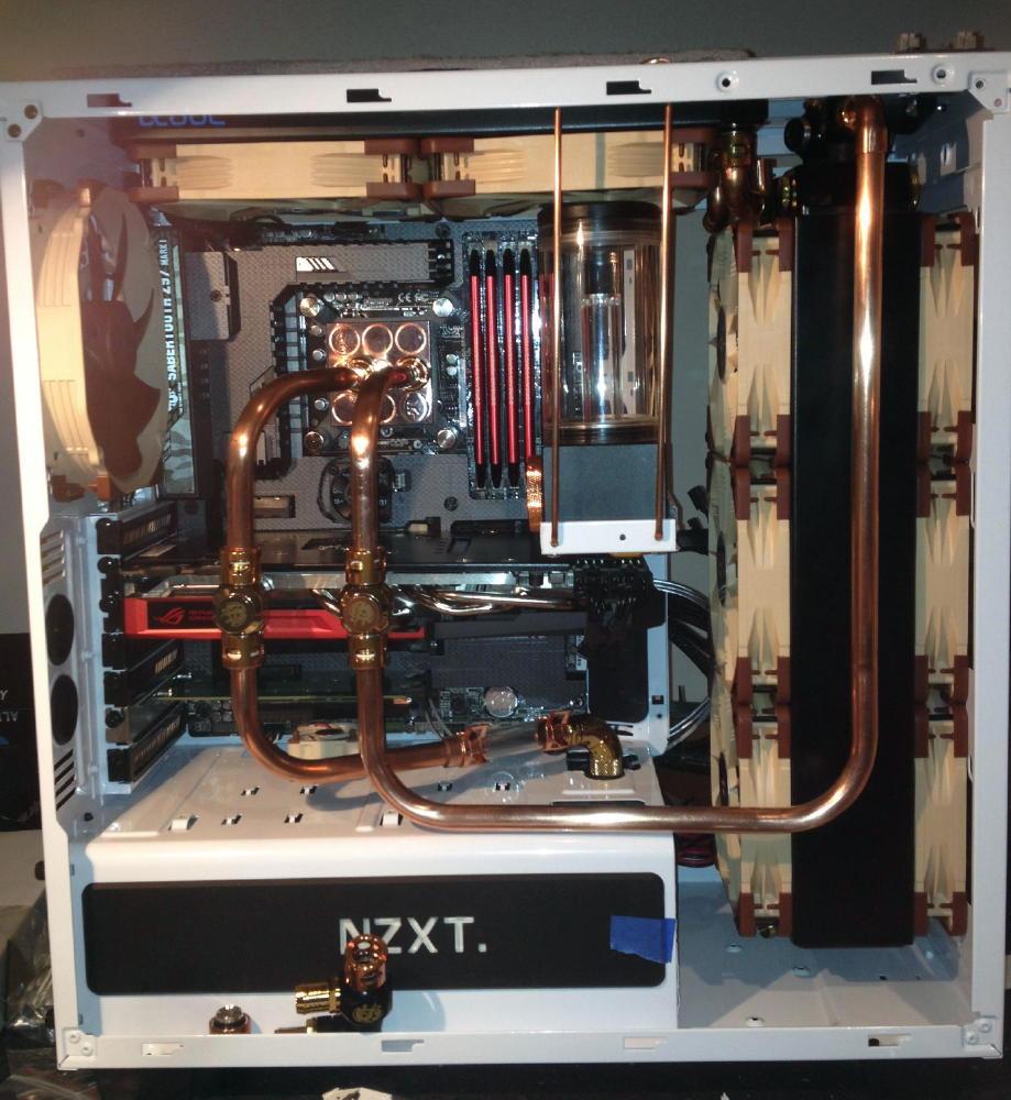 pumpless water cooling
