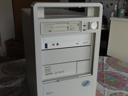 My 1995 IBM Aptiva has gone from a 66mhz 486dx2 slug, to a