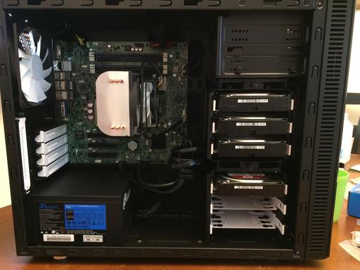 Freenas 10 Core I3 4360 Server By Sethgarrepy Intel Core I3 4360 Fractal Design Define Mini Microatx Mini Tower Pcpartpicker