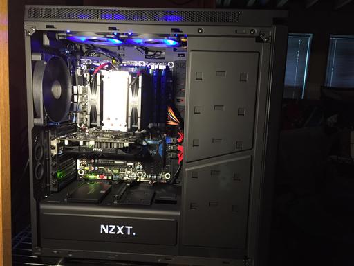 Black and Blue Beast by TheWizardOfOzbourne - Intel Xeon E5-2670 ...