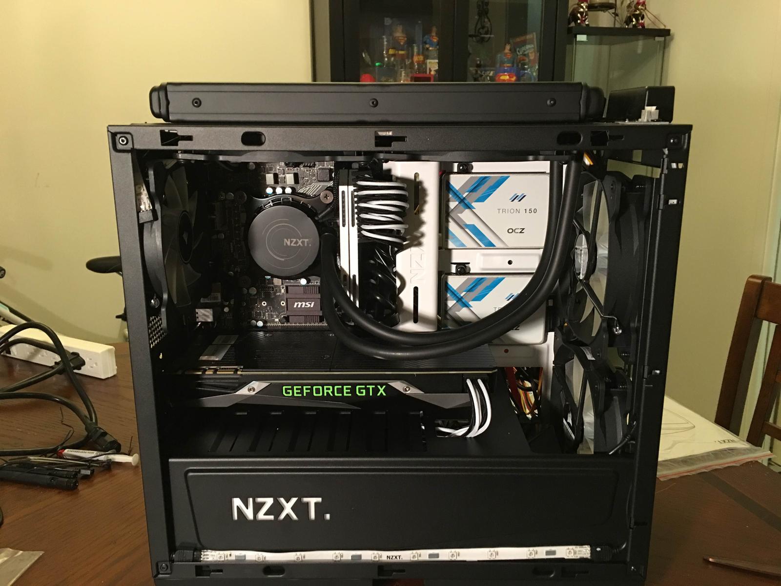 [ジャンクpc]nzxt、Ryzen75800x Enterprise E - NZXT Manta ITX gaming build by dpaquet1