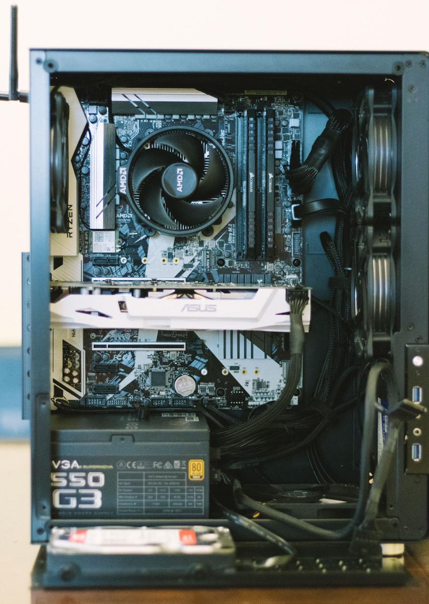 Esojsounds S Completed Build Ryzen 5 1600 14nm 3 2 Ghz 6 Core Radeon Rx 480 4 Gb Dual Pcpartpicker