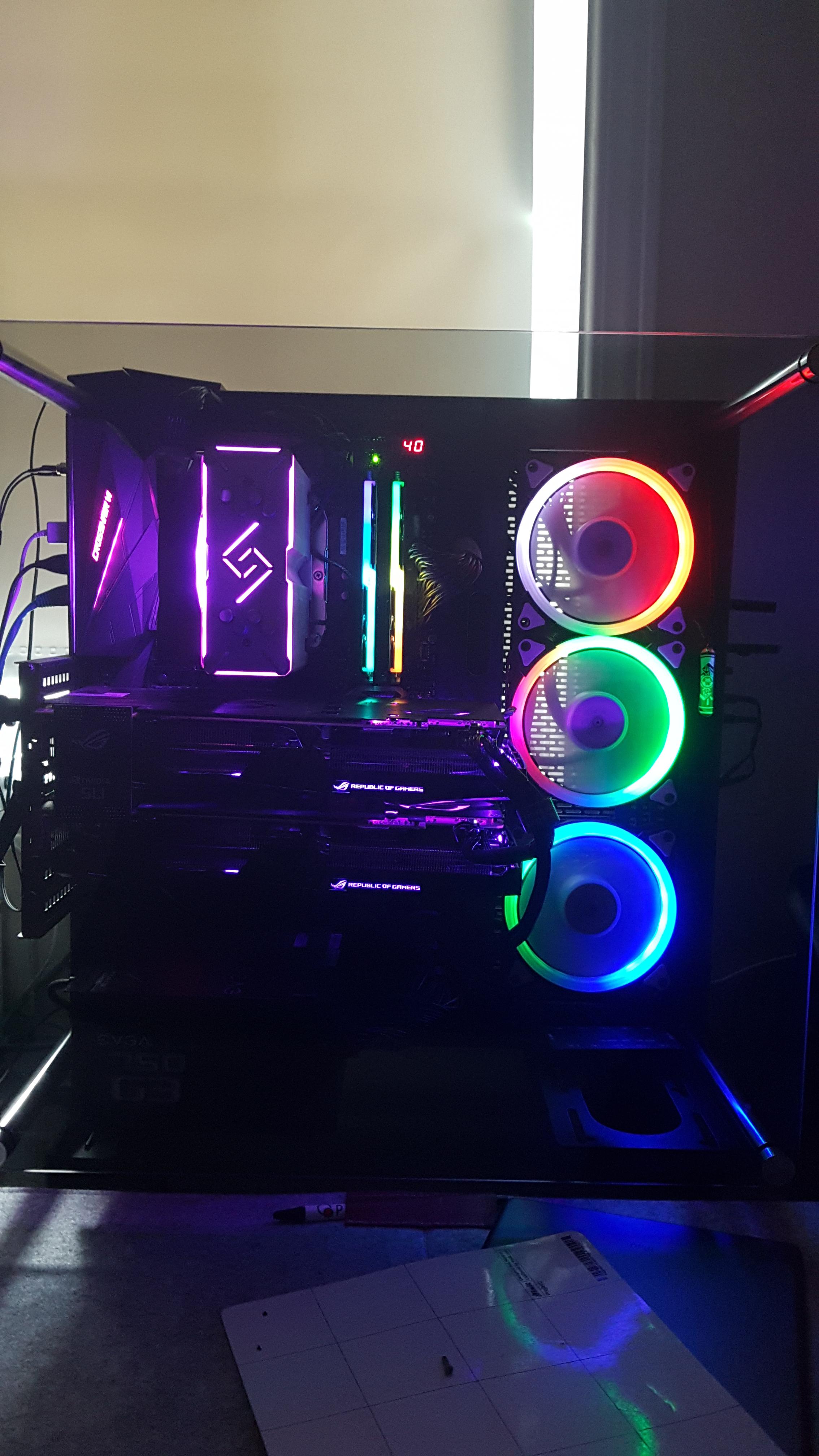 Ryzen 7 1800x by HackaJack - AMD Ryzen 7 1800X, 2 x GeForce