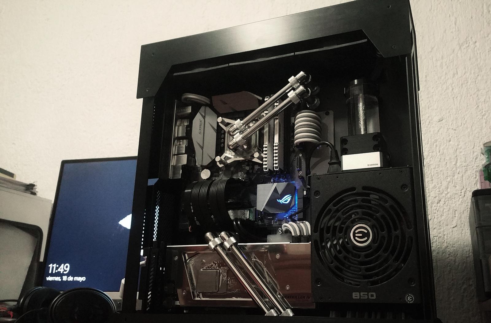 Alxz S Completed Build Core I7 8700k 3 7 Ghz 6 Core Geforce Gtx 1080 Ti 11 Gb Founders Edition Pc O6s Htpc Pcpartpicker