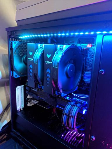 Black/Blue R6 by Havx027 - Intel Core i7-8700K, GeForce GTX