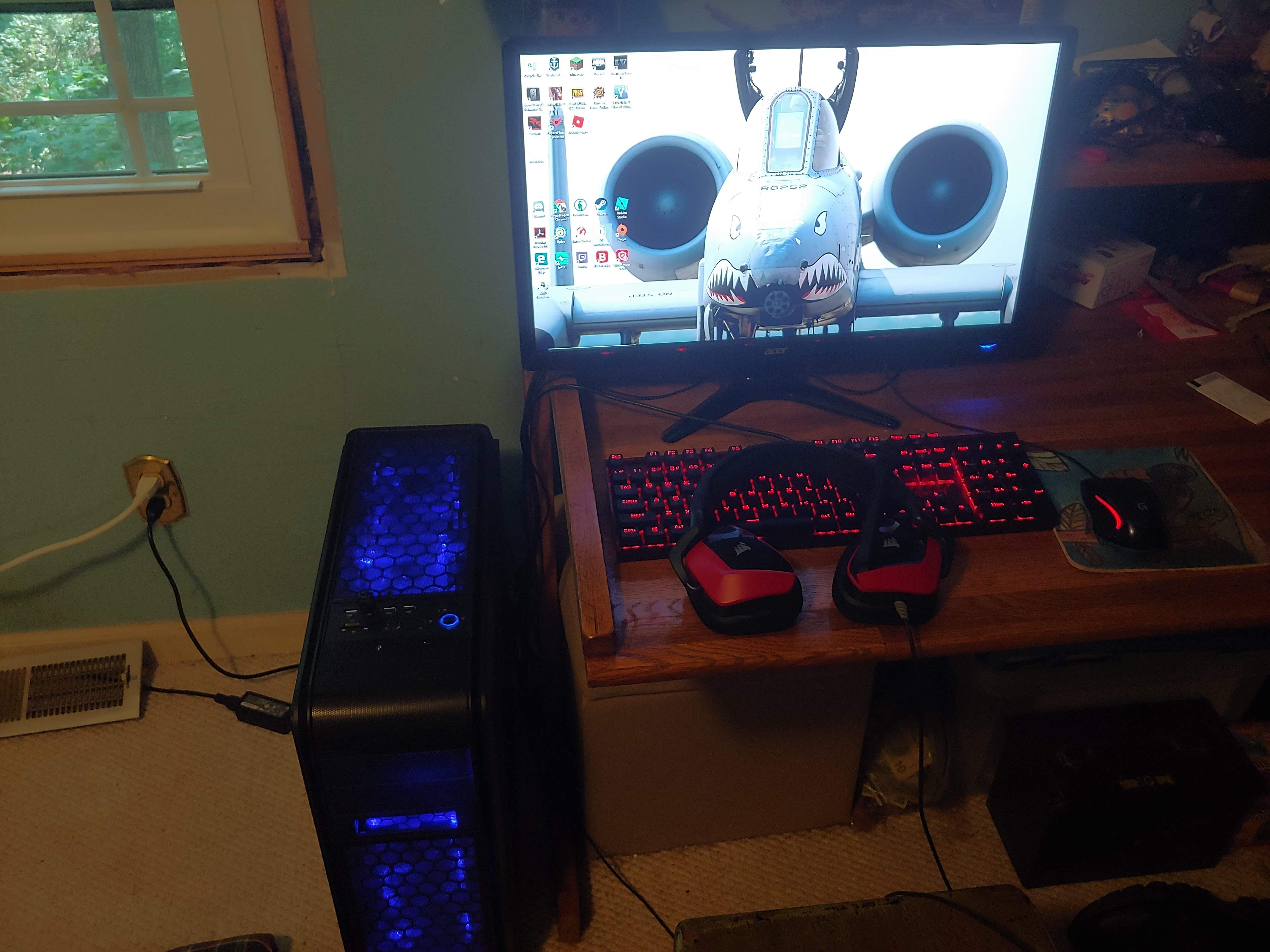 Space Heater by airgodragon - AMD FX-9590, Radeon RX 580, Rosewill VIPER Z  ATX Mid Tower - PCPartPicker