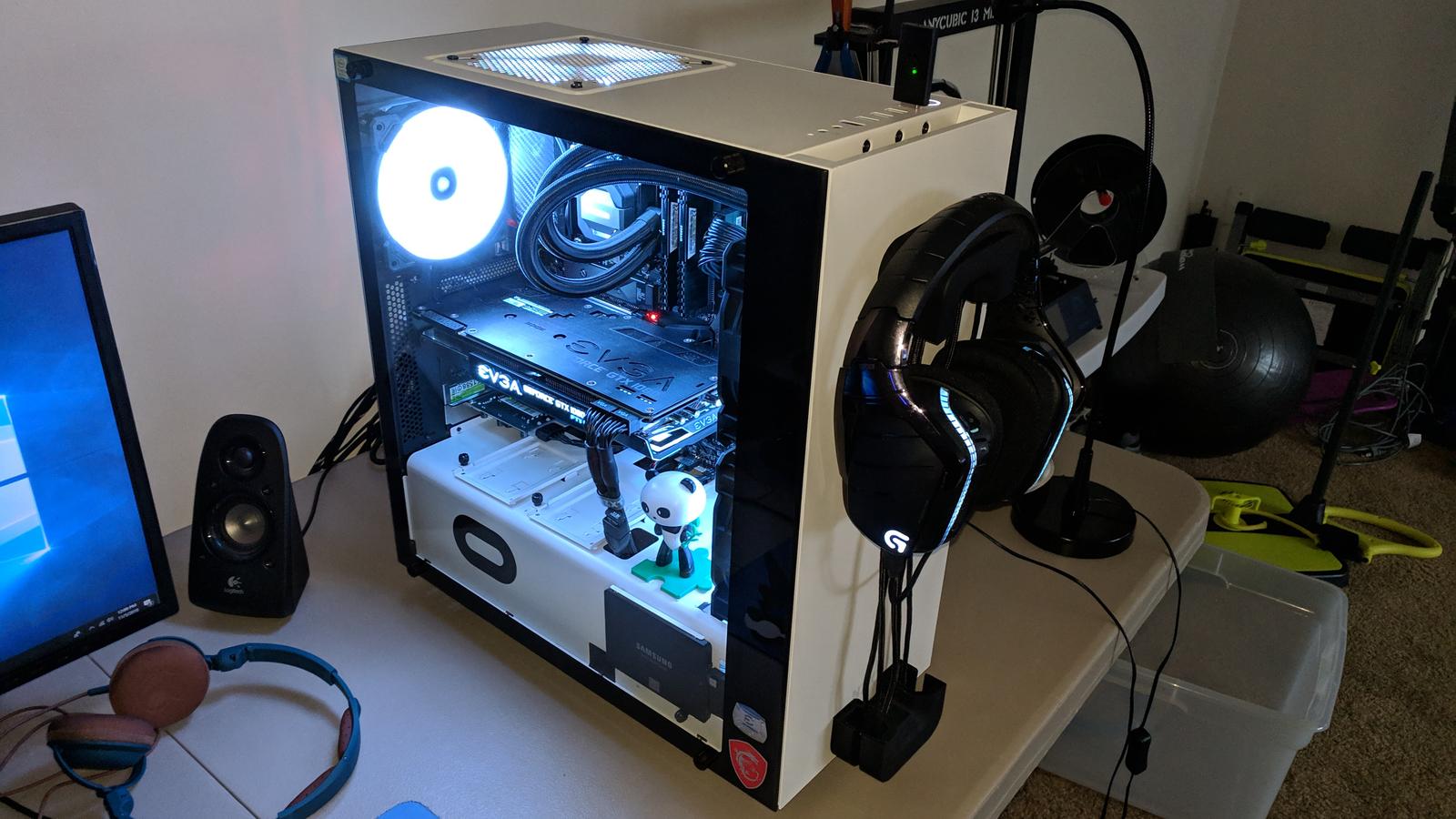 RGB Panda by circuitspark - Intel Core i5-8600K, GeForce GTX