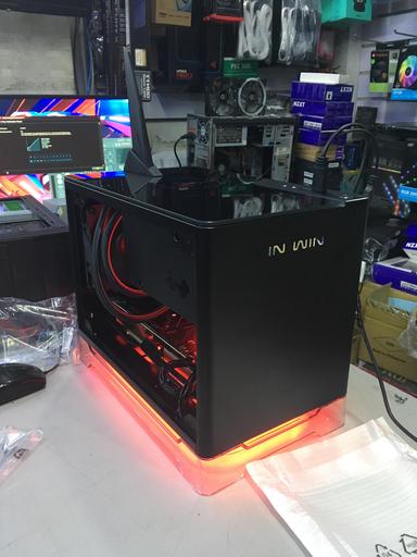 Wheygamer S Completed Build Core I7 8086k 4 Ghz 6 Core Geforce Rtx 2070 8 Gb Strix Gaming Oc A1 Mini Itx Tower W 600 W Power Supply Pcpartpicker