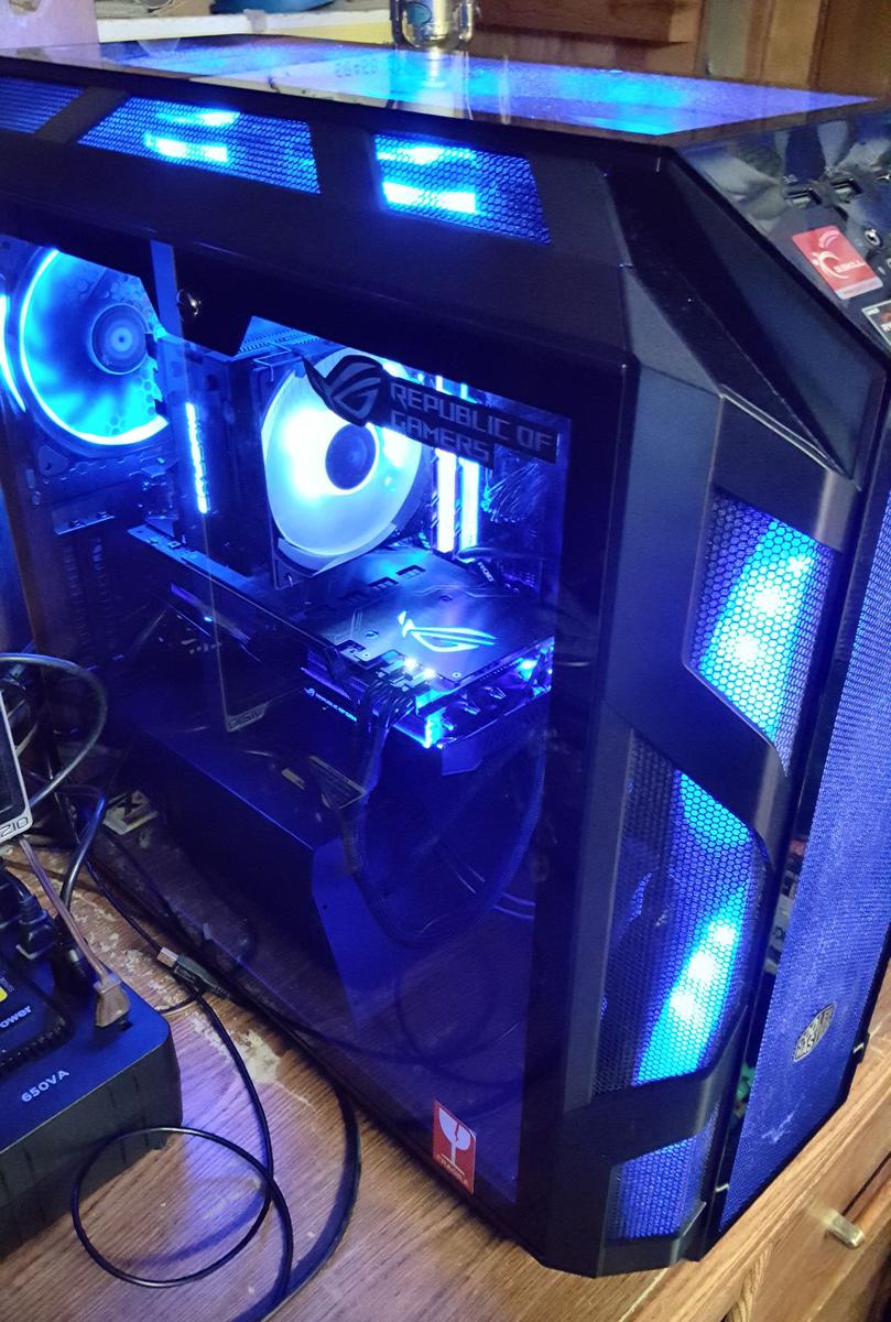Viserion (First Build) by GeoMECH28 - AMD Ryzen 7 2700X, GeForce