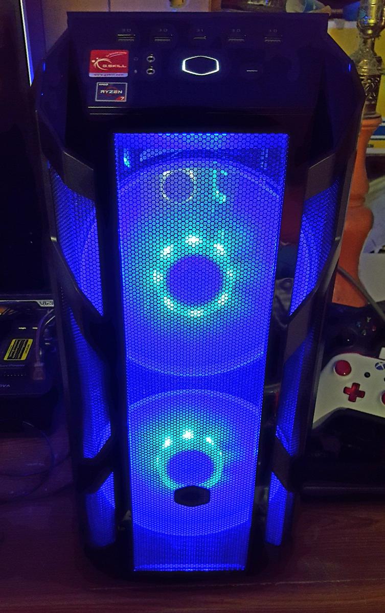 Viserion (First Build) by GeoMECH28 - AMD Ryzen 7 2700X, GeForce