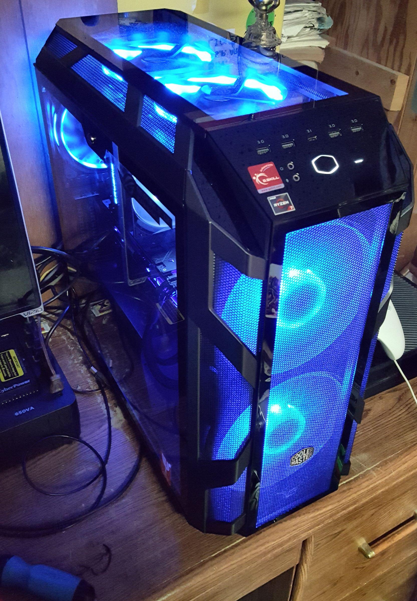 Viserion (First Build) by GeoMECH28 - AMD Ryzen 7 2700X